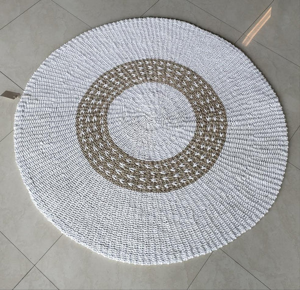 Raffia Woven Carpet - Thai