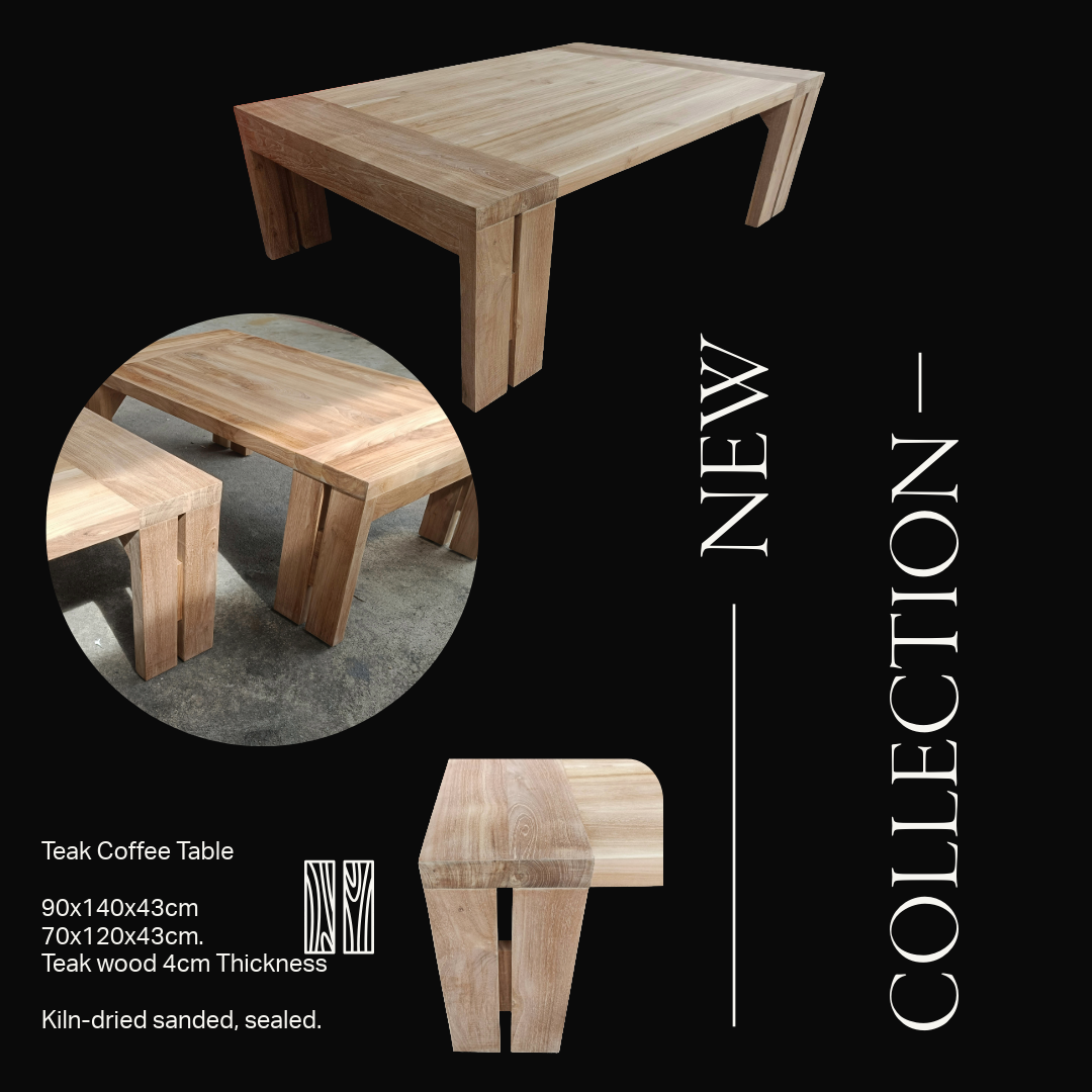 Natural Teak Furniture Collection By Zee Zee Interior Thailand. Living Sleeping and Dining Collection.