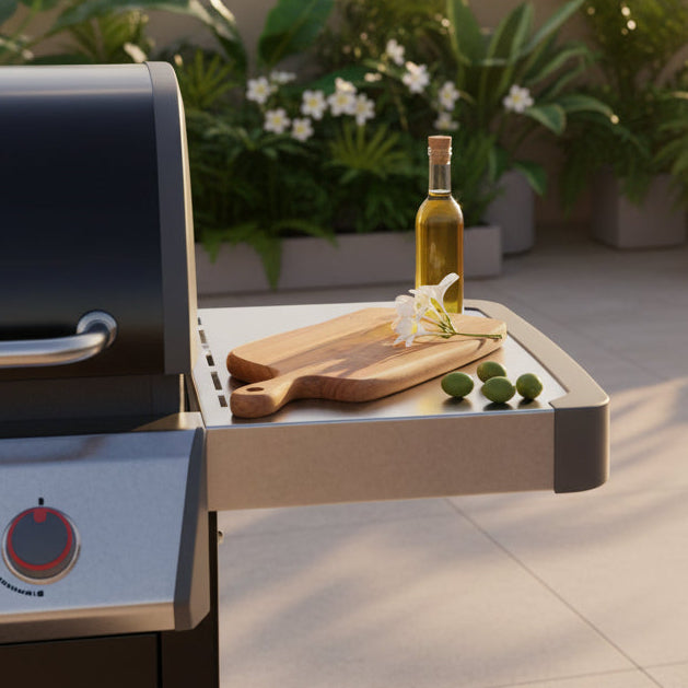 BBQ Server Board - Teak wood