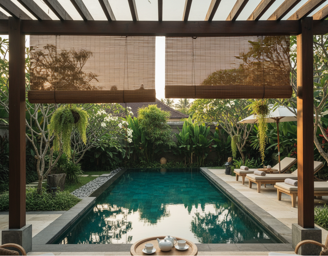 Bamboo Roller Blinds Phuket