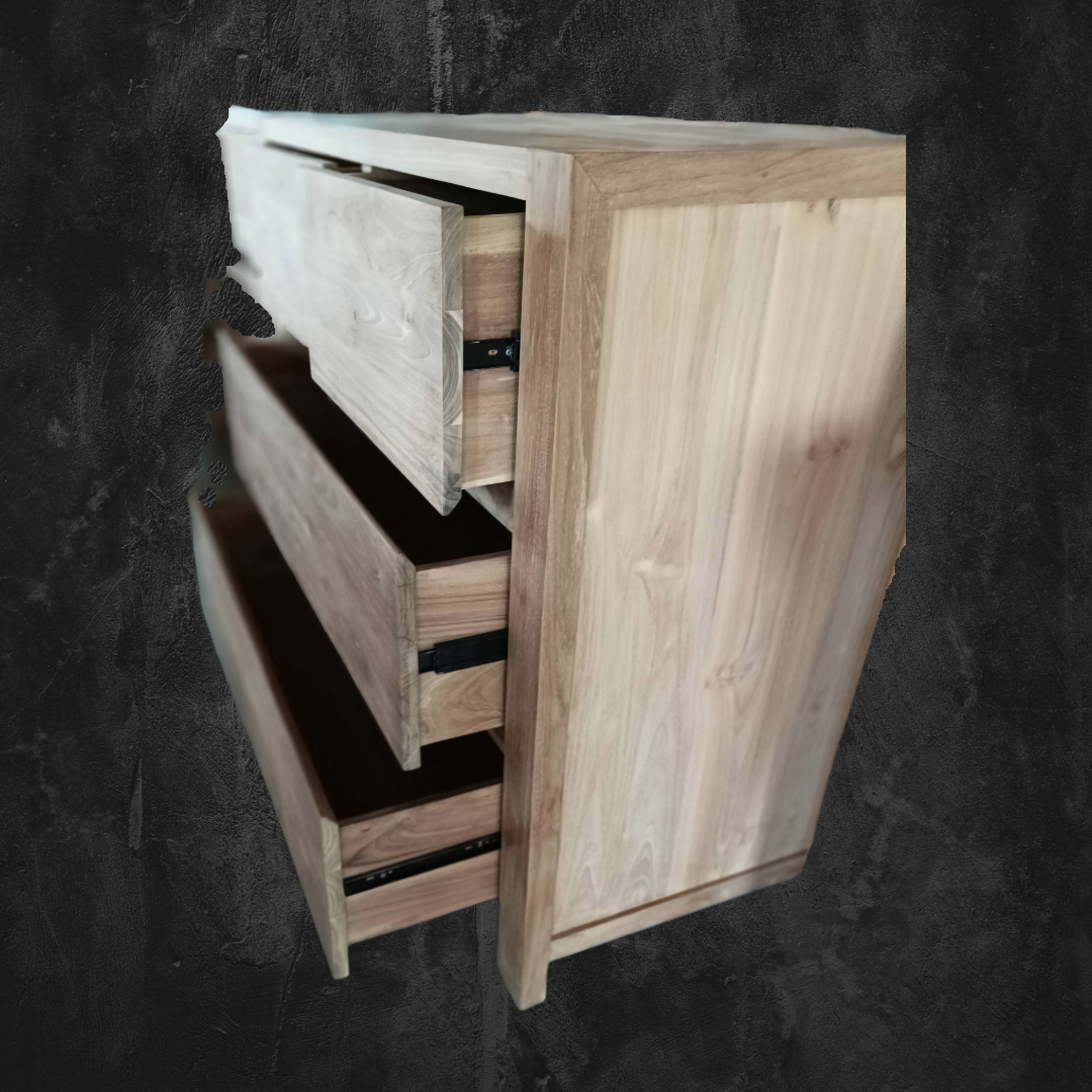 Teak Chest of Drawer 3D & 4D