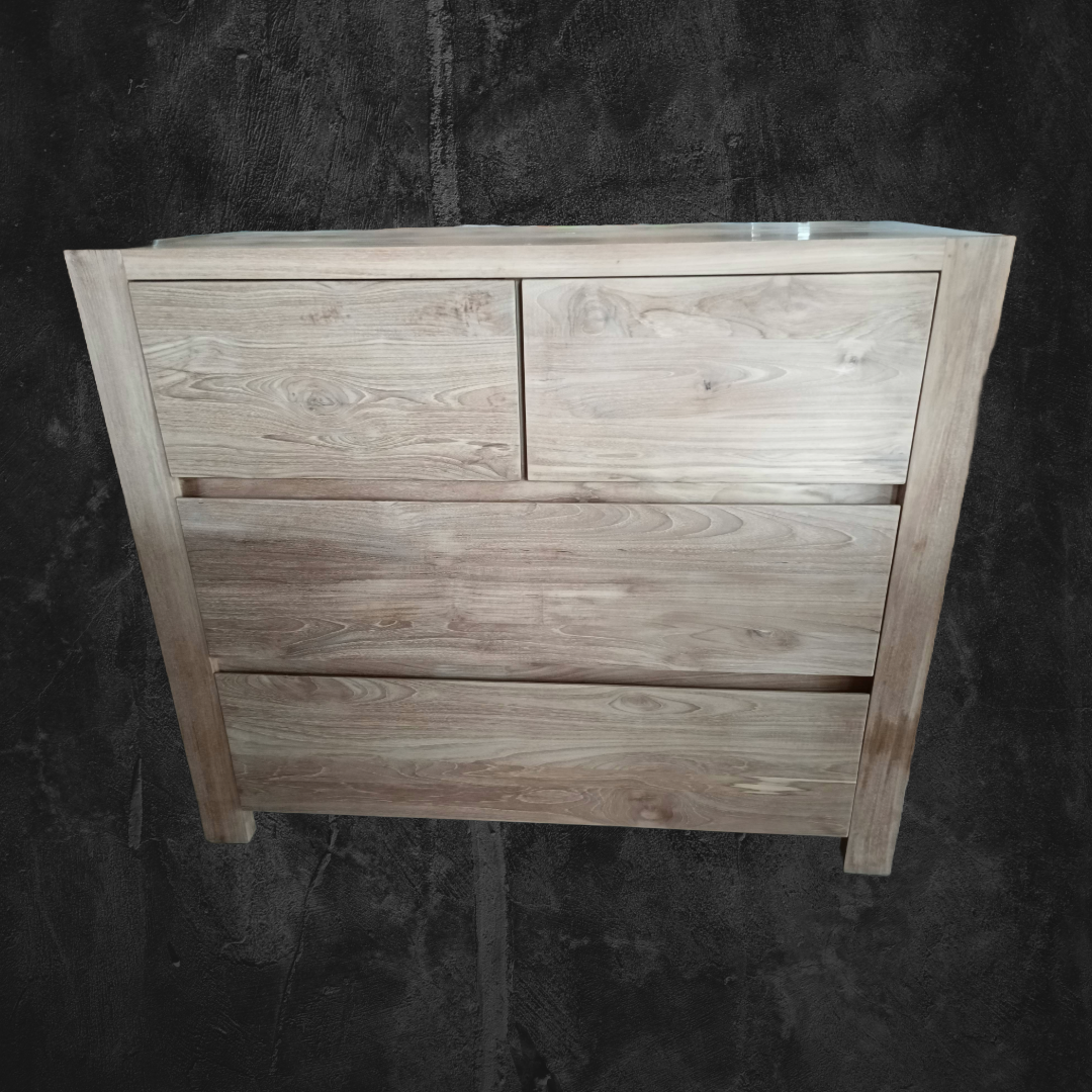 Teak Chest of Drawer 3D & 4D