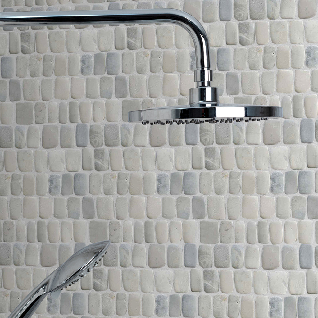 Canine Grey Interlocking Pebble Tiles