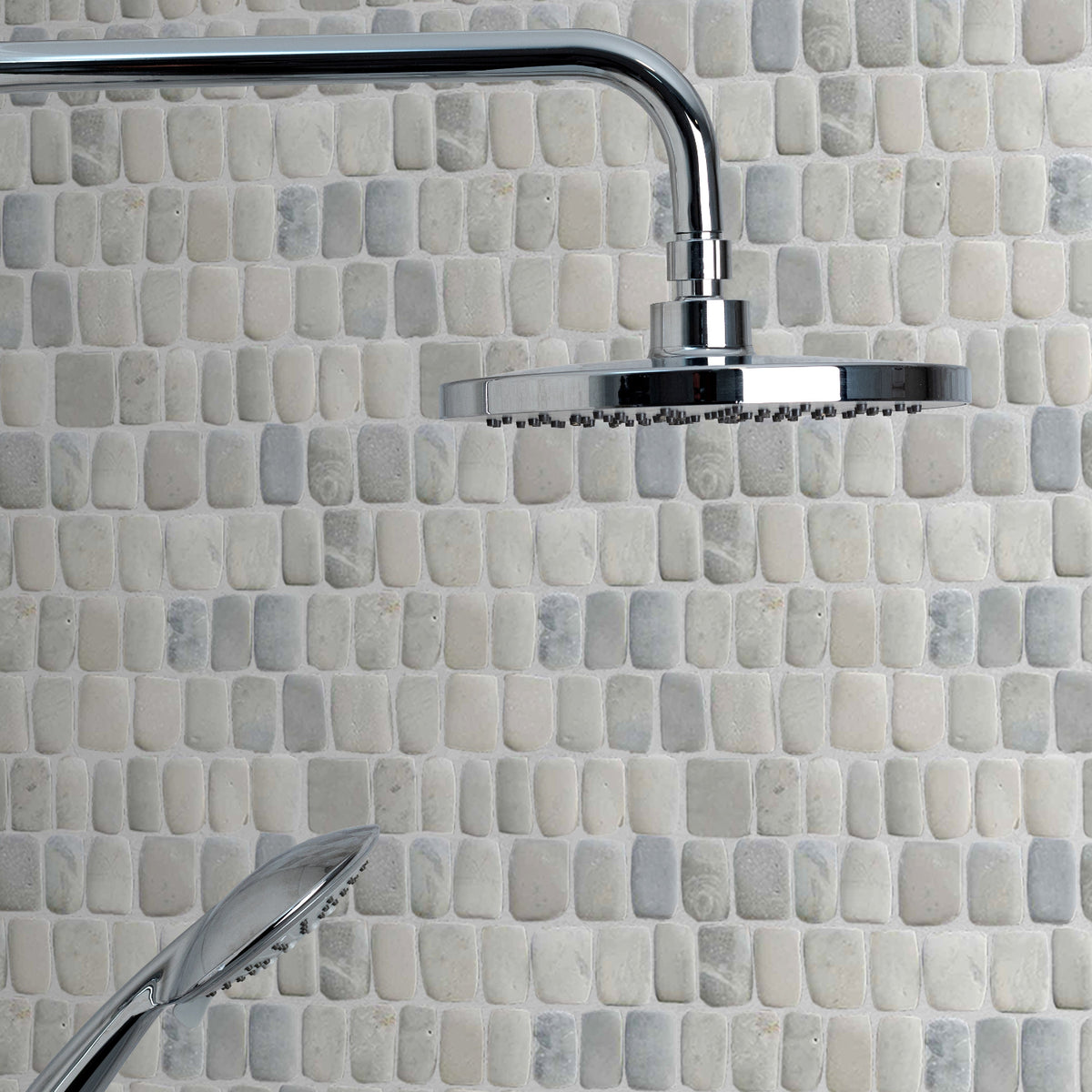 Canine Grey Interlocking Pebble Tiles