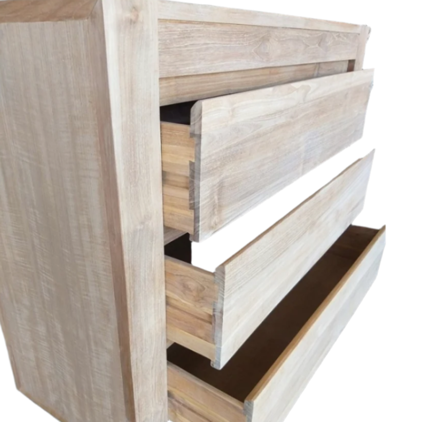 Teak Chest of Drawer 3D & 4D