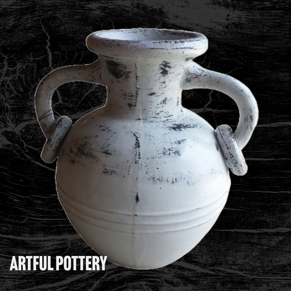 Classic Amphora Vase  - Artful Pottery