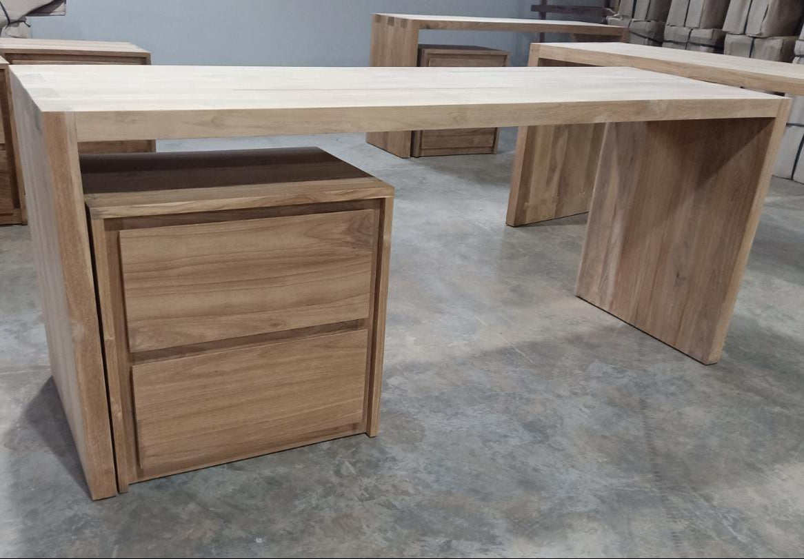 Teak Side Table - Compact