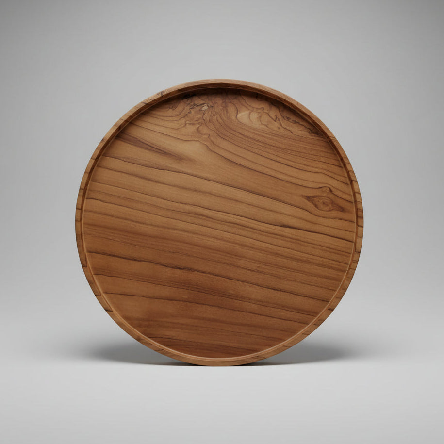 Drinks Tray Natural Wood