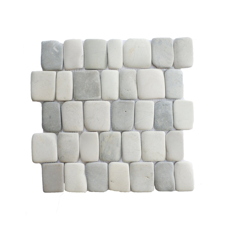 Canine Grey Interlocking Pebble Tiles
