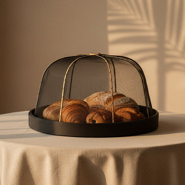 Bamboo Food Cover - Hospitality Supply