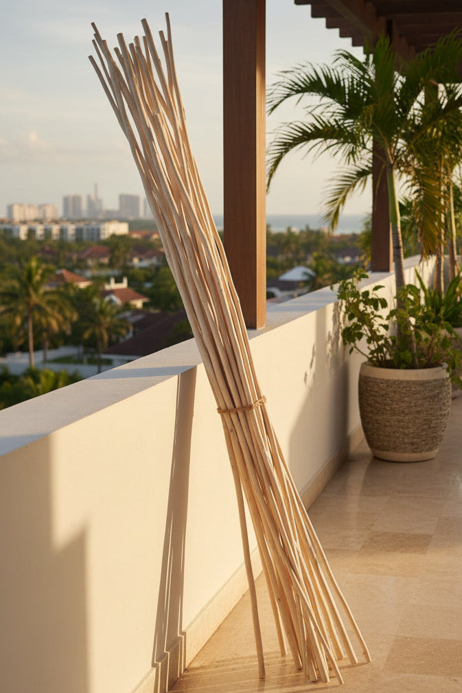 Gamlang Wood Roofing Sticks