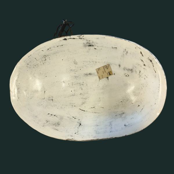 Oval decor plate