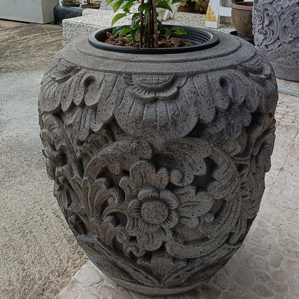 Floral Pottery - Tropical Style