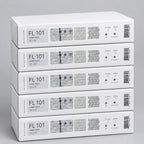 Canine White Interlocking Pebble Tiles