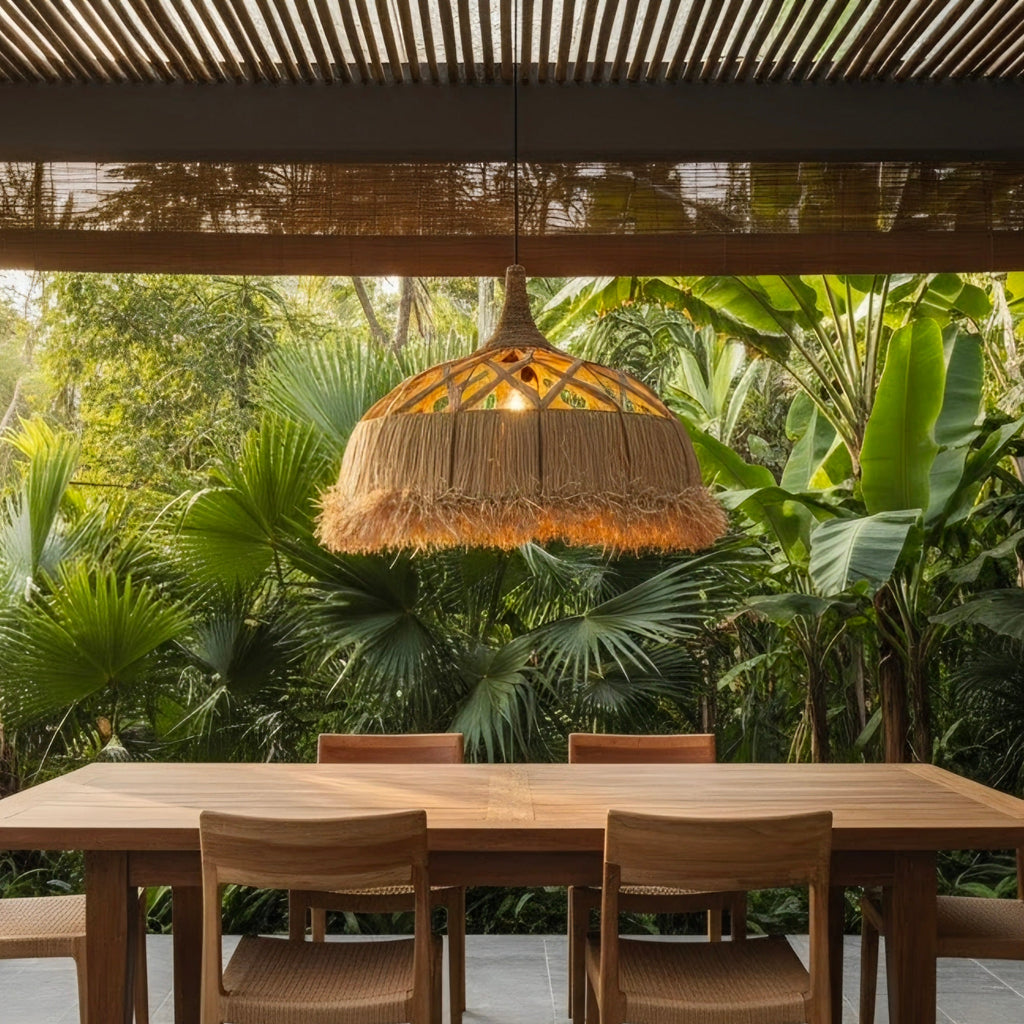 Raffia Pendant Lights