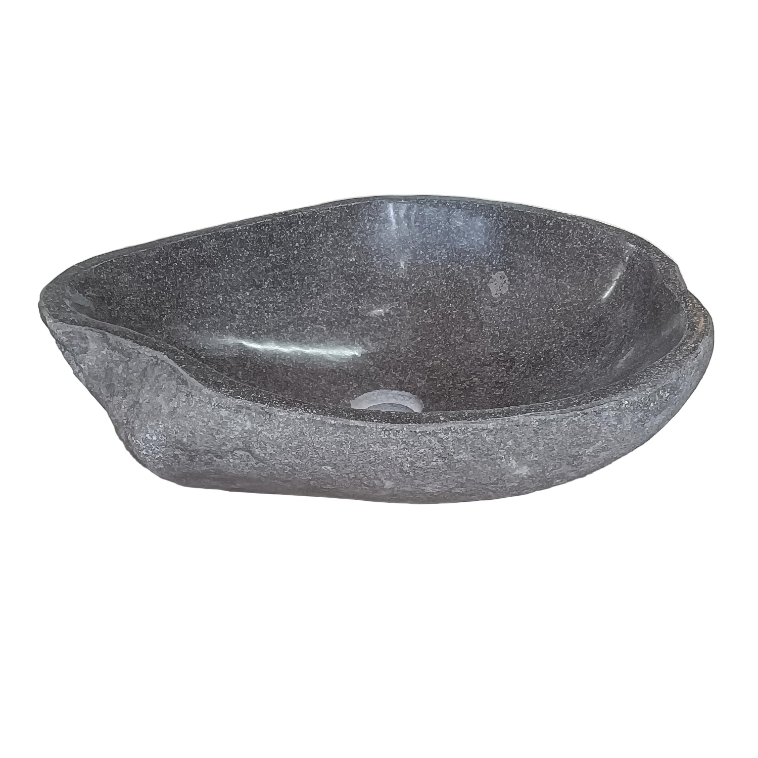 Grey stone sink 