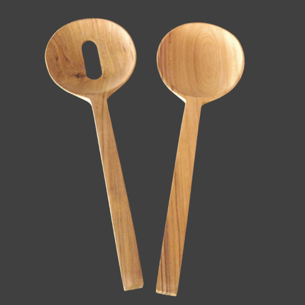 Teak wood Salad Serving Spoons Set 