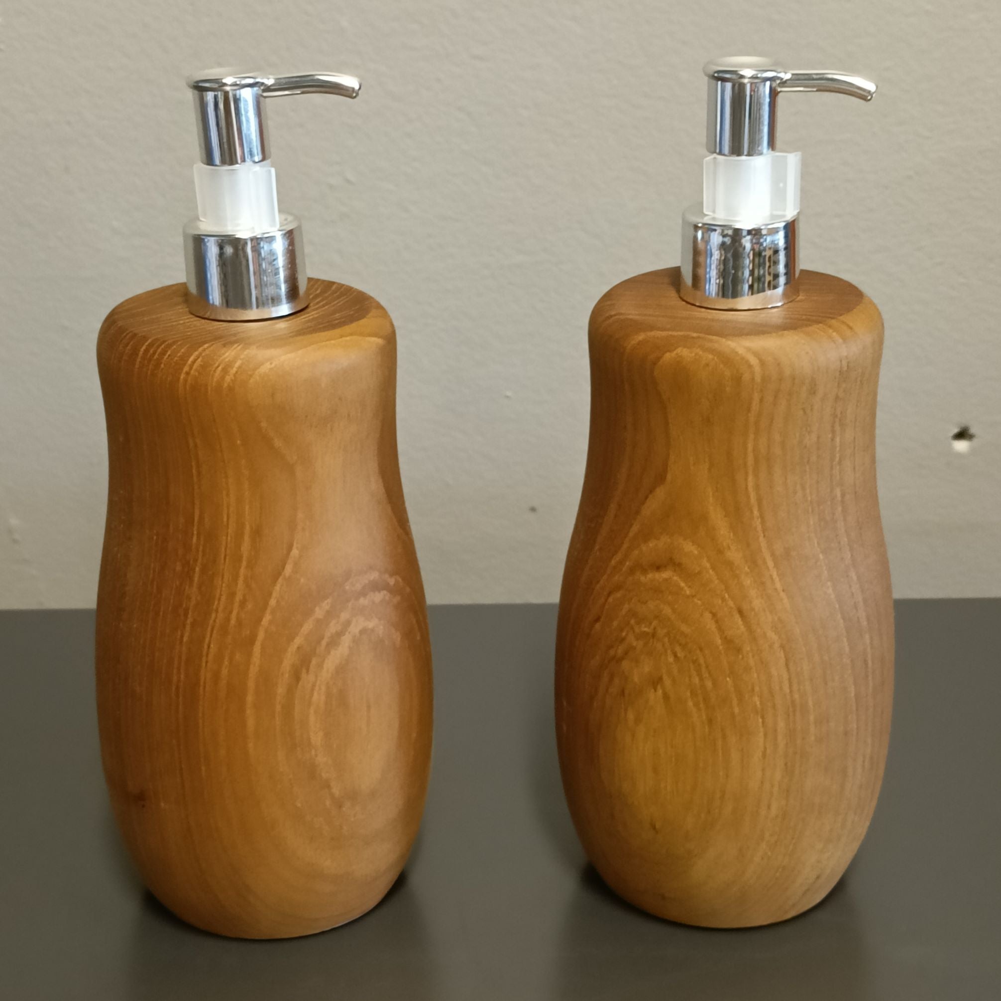 Soap Dispenser Pump - Teak Wood