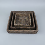 Square Amenities Trays (Set 3)
