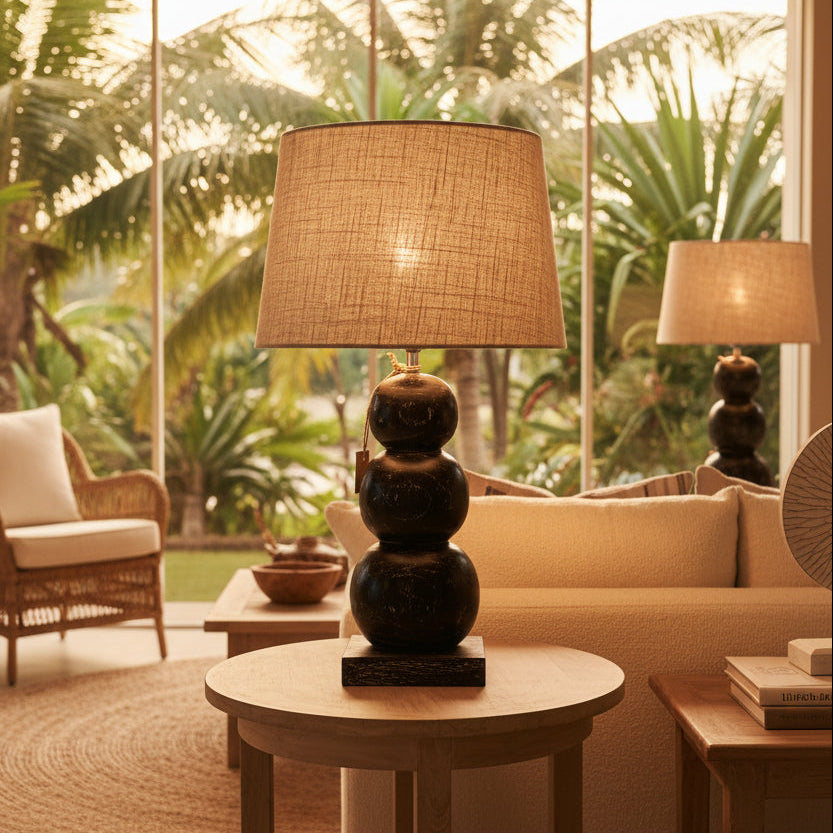 Table Lamps & Lights - Wood Series