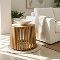 Teak Coffee Table - Slatted