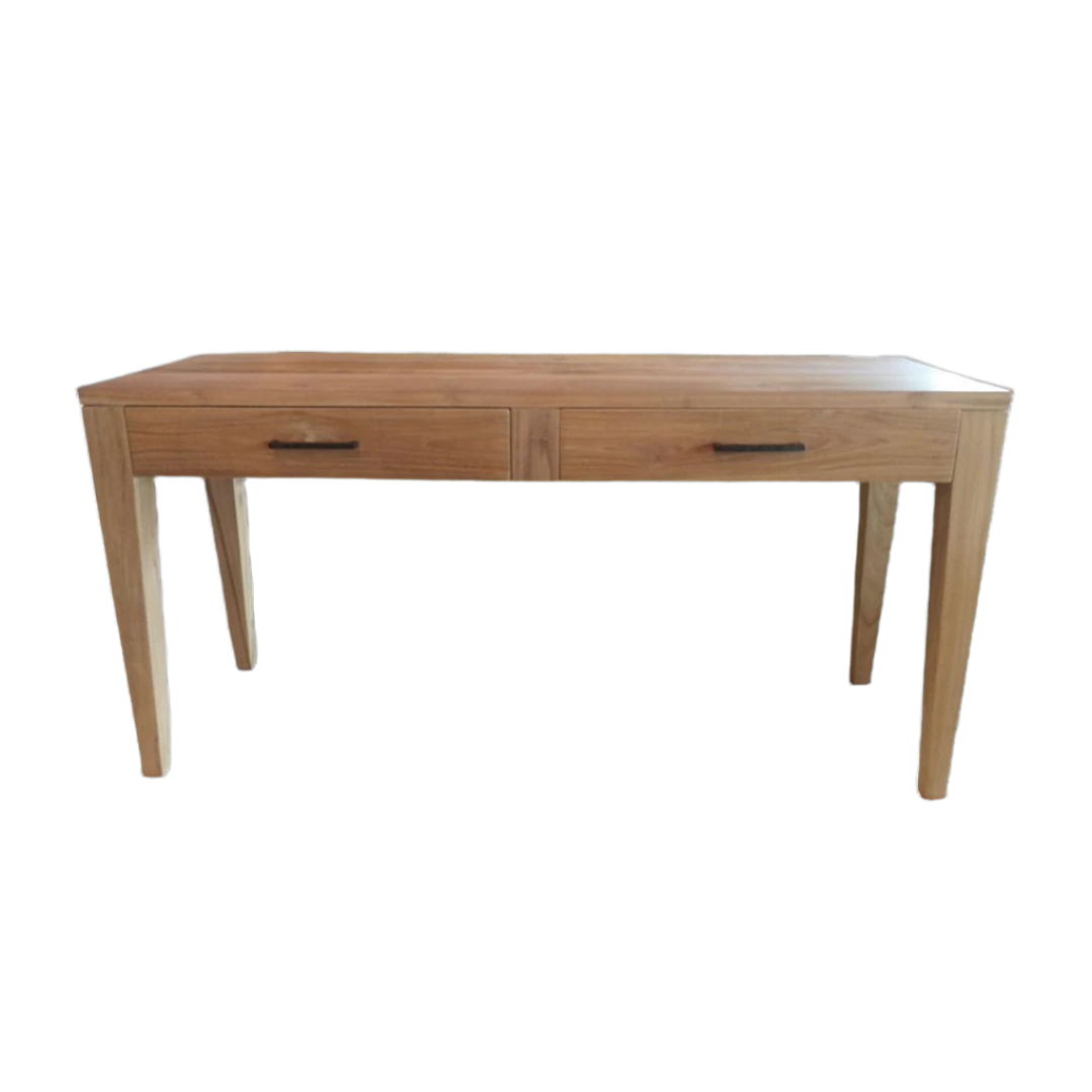 Console Table Teak /Taper Legs 2D. – Zee Zee Interior