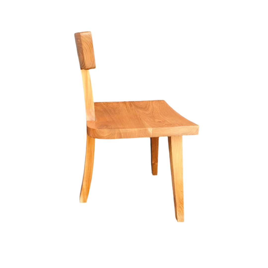 Teak Dining Chair - 3 Legs