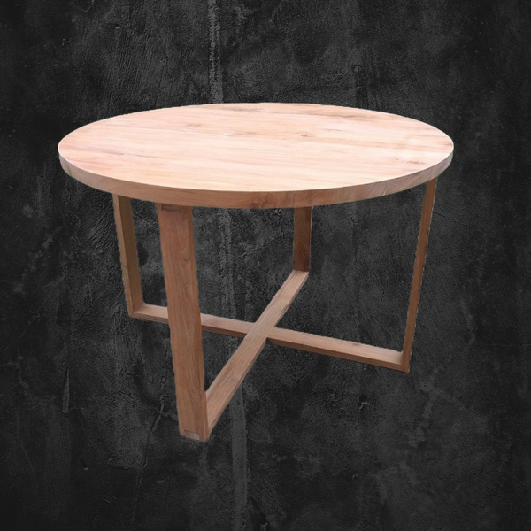 Teak Dining Table - Round