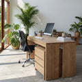 Teak Console Desk - OCTO