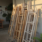 Teak Decorative Ladder — Towel & Clothes Rack - Phuket