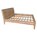 Wooden teak bed frame 