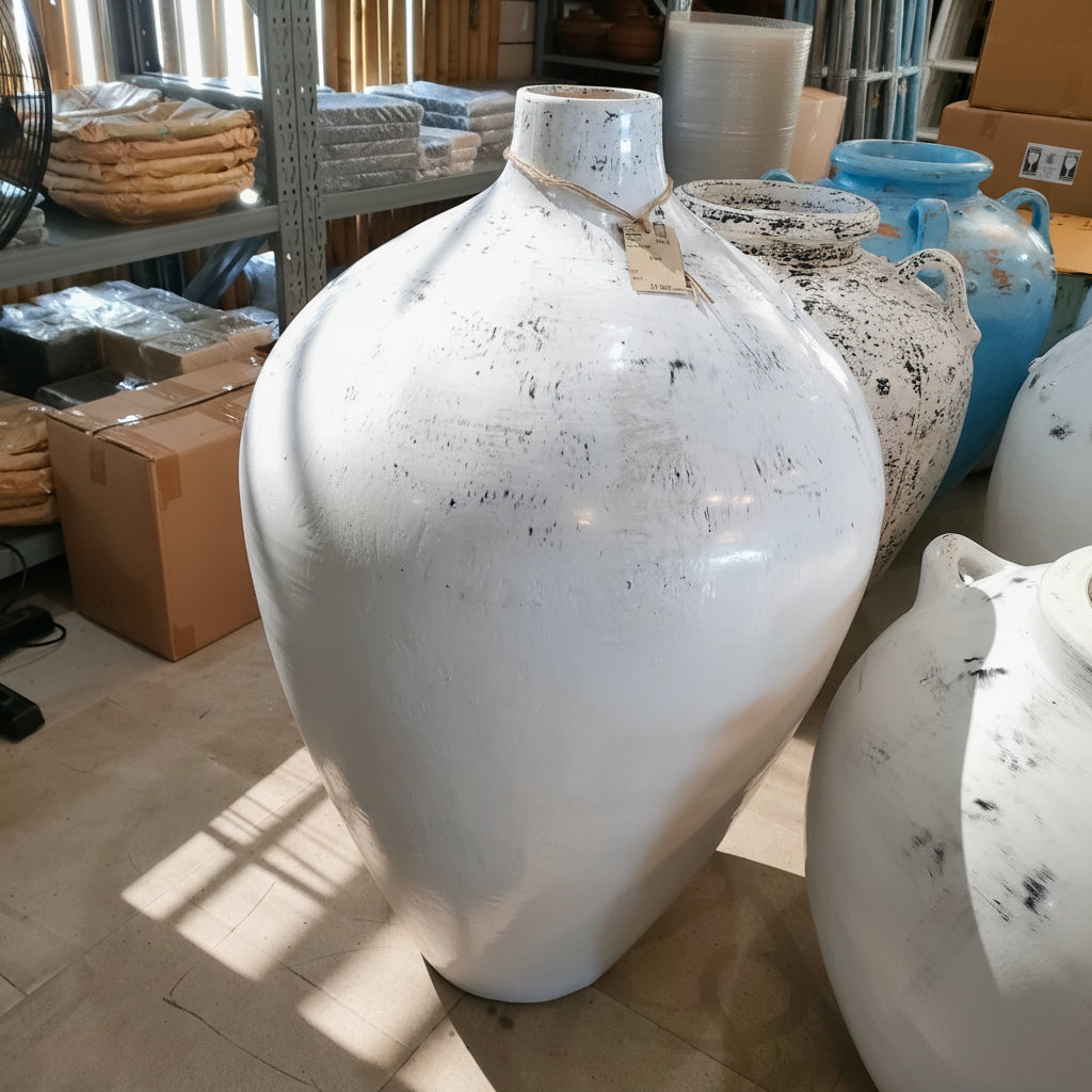 Large decorative Aladdin shape Pottery in Warehouse