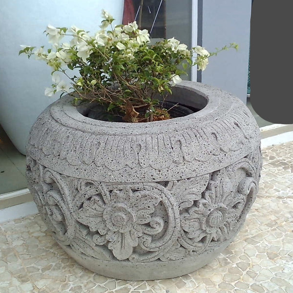 Floral Pottery - Tropical Style