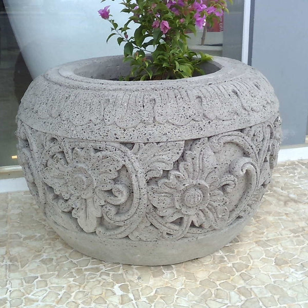 Floral Pottery - Tropical Designs 