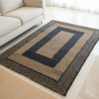 Natural Woven Carpet — Living Room 160×240cm