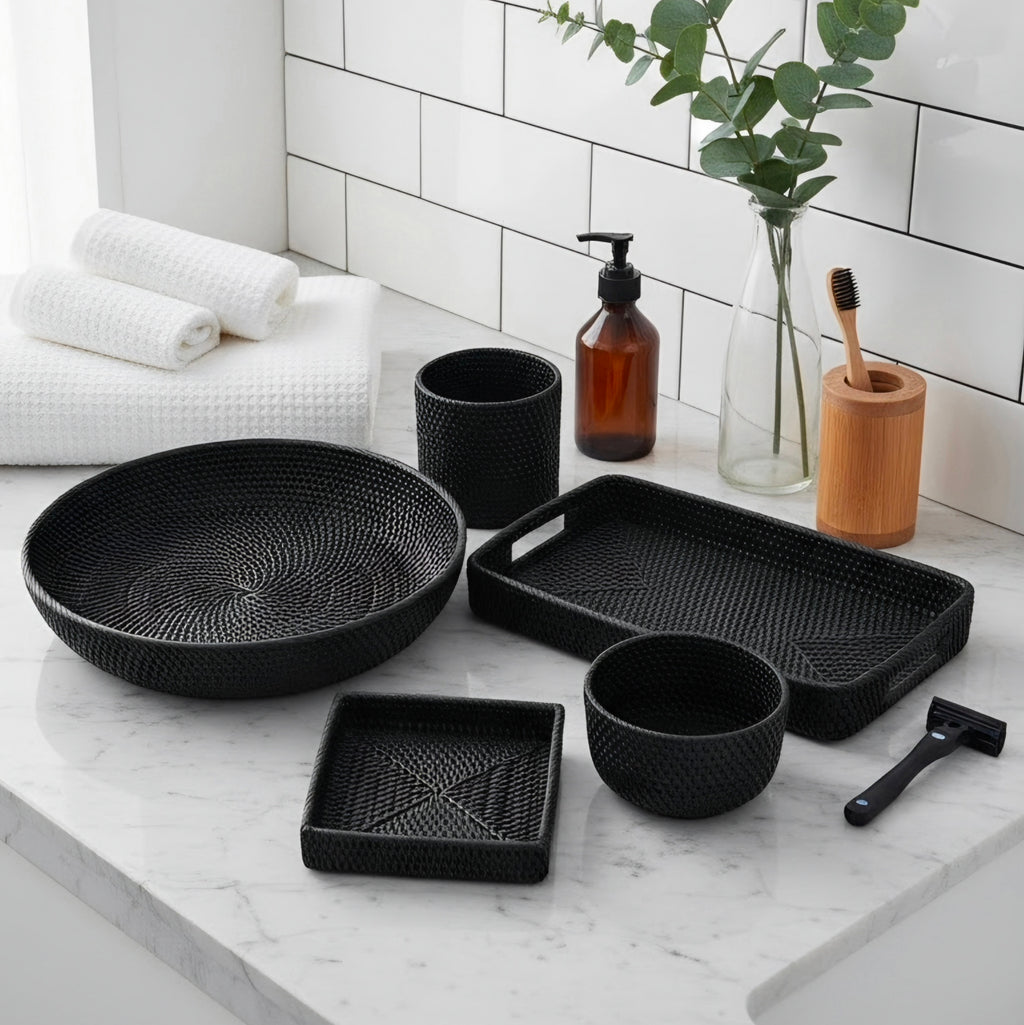 Back Rattan Amenities