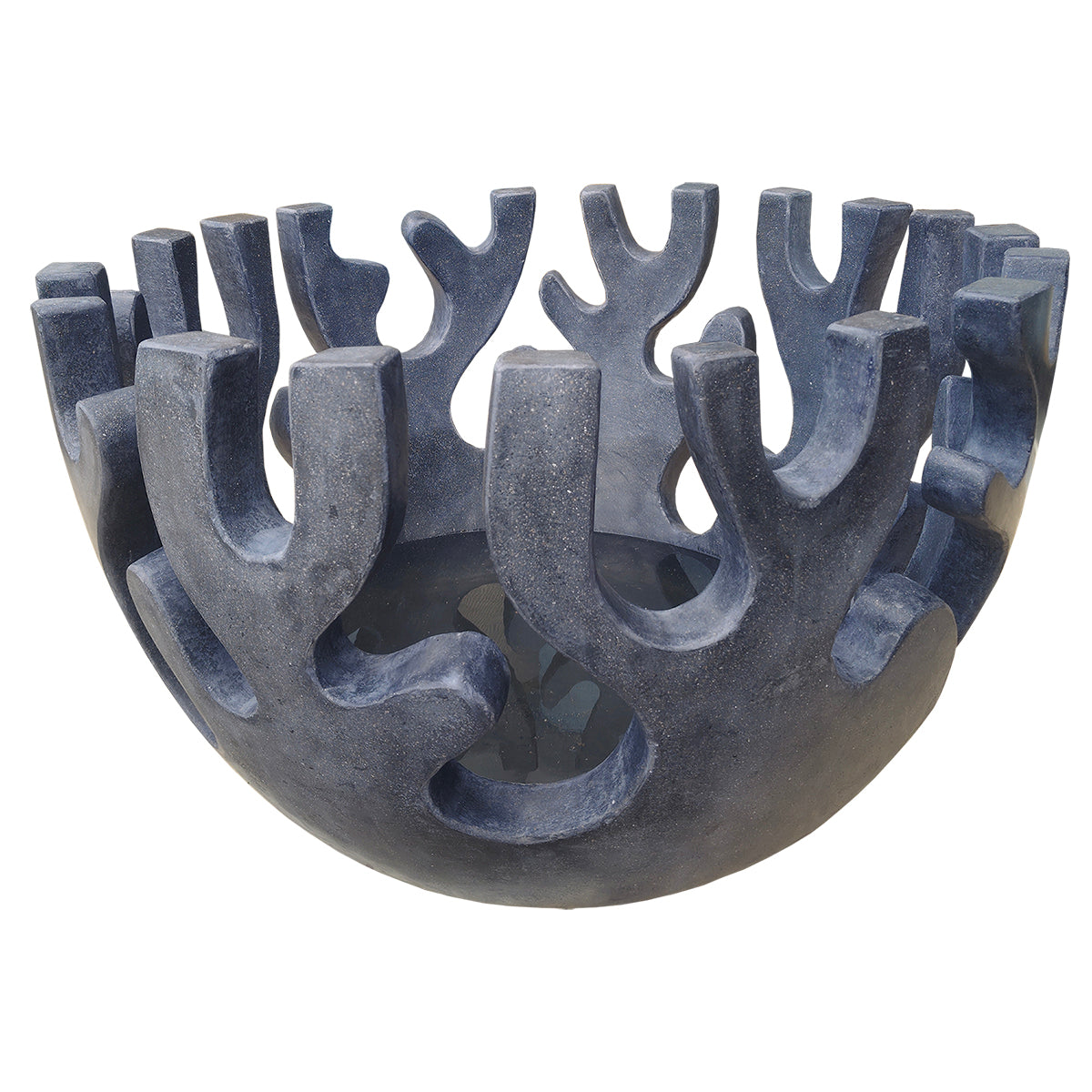 Terrazzo Pottery  Leaf Design - Outdoor Pottery