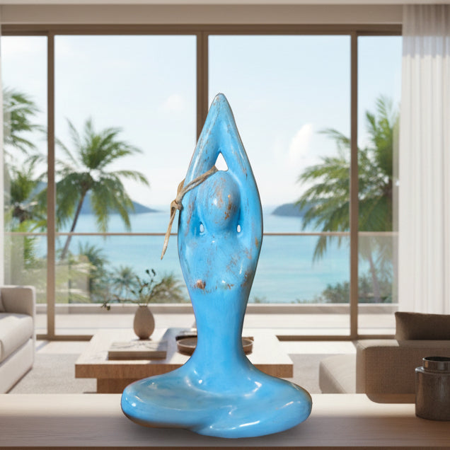 Yoga Lady- Inspirational Decorative Statue