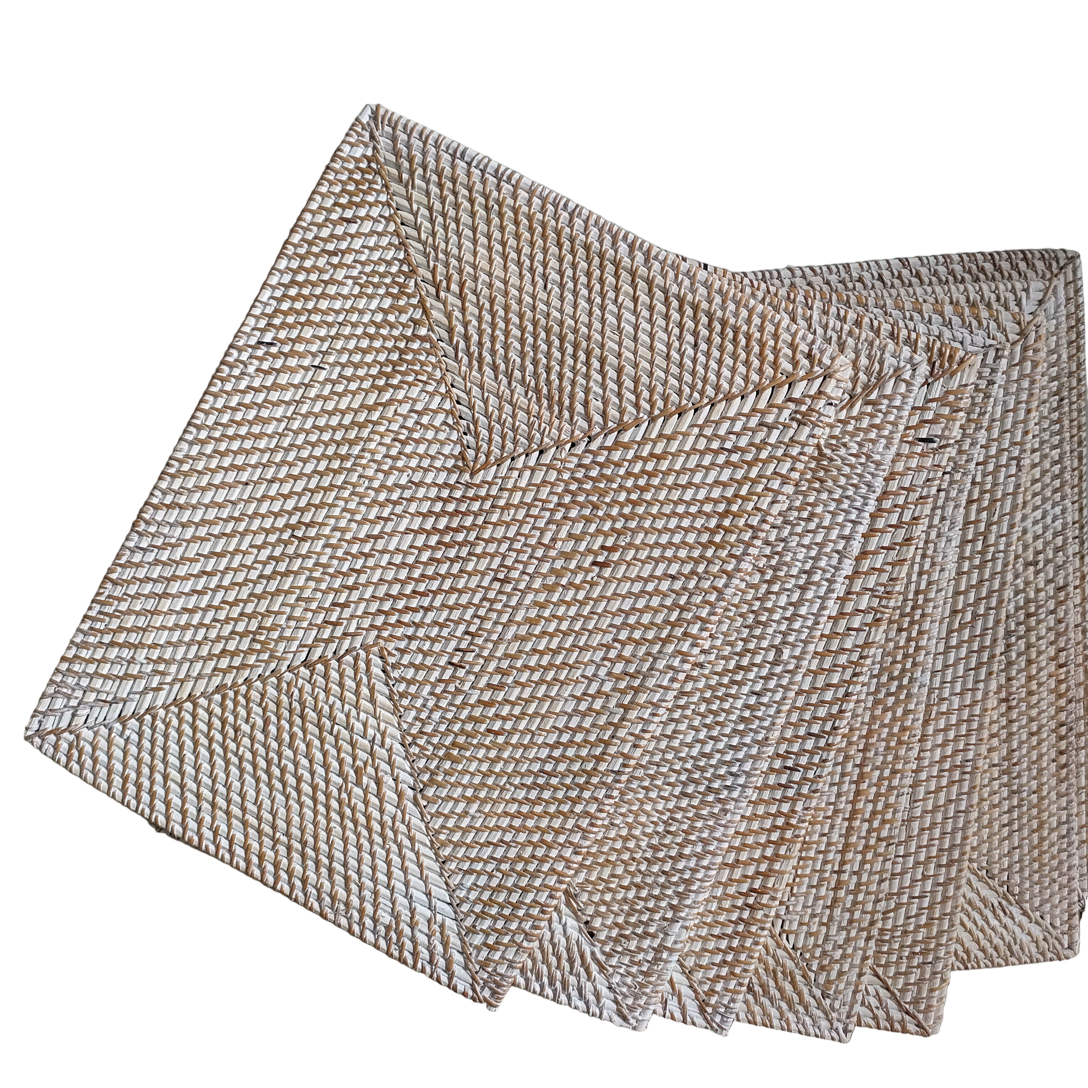 Placemats Rectangle - Rattan