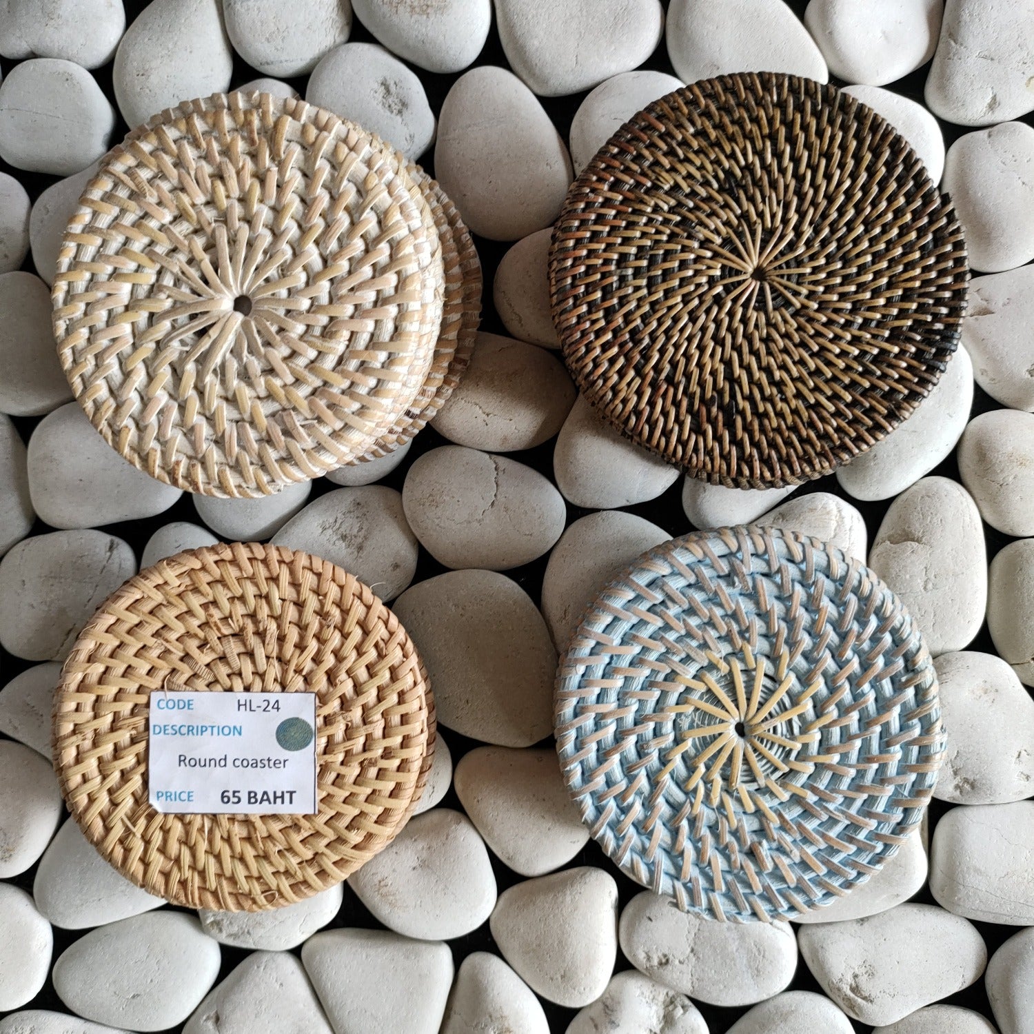 Drinks Coaster Rattan