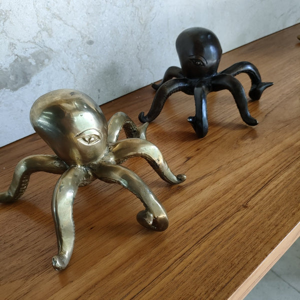 Brass Ornament - Octopus Design