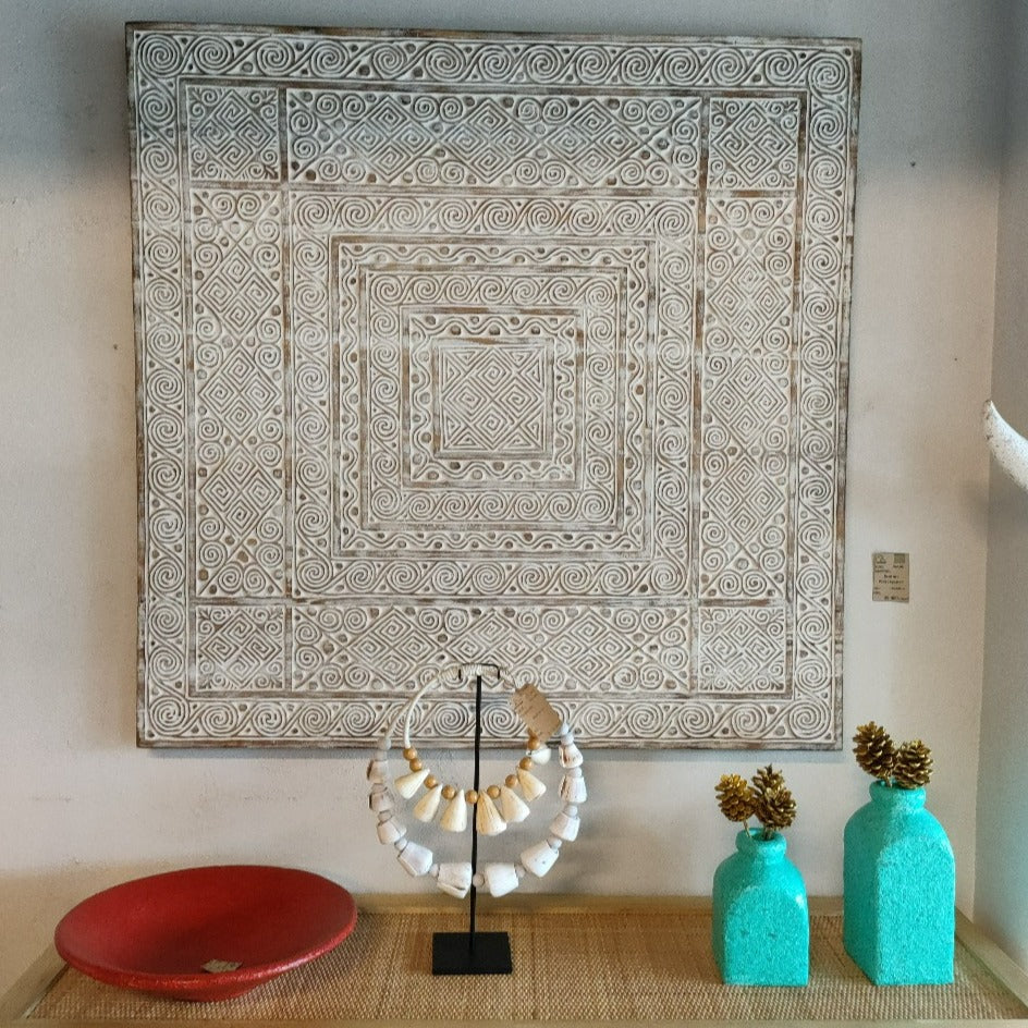 Wall Art - Teak Wood 