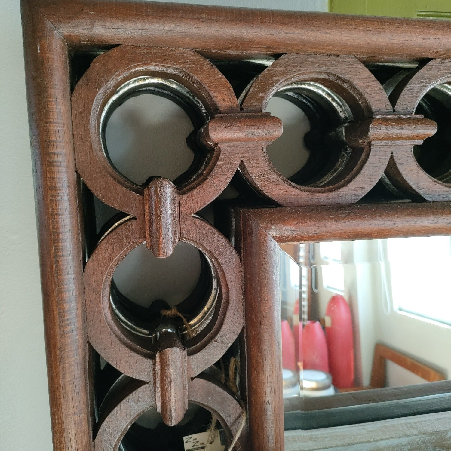 Villa Mirror Frame - Brown