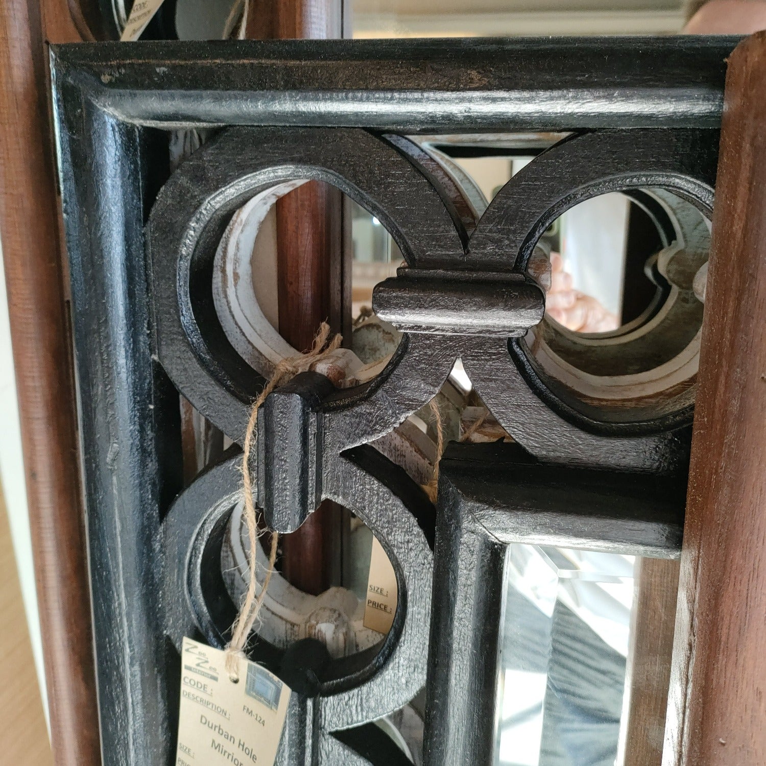 Villa Mirror Frame - Black