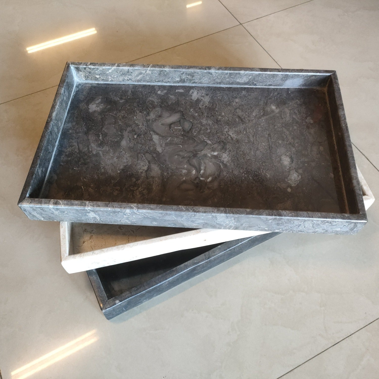Marble Countertop Tray - 25x40cm
