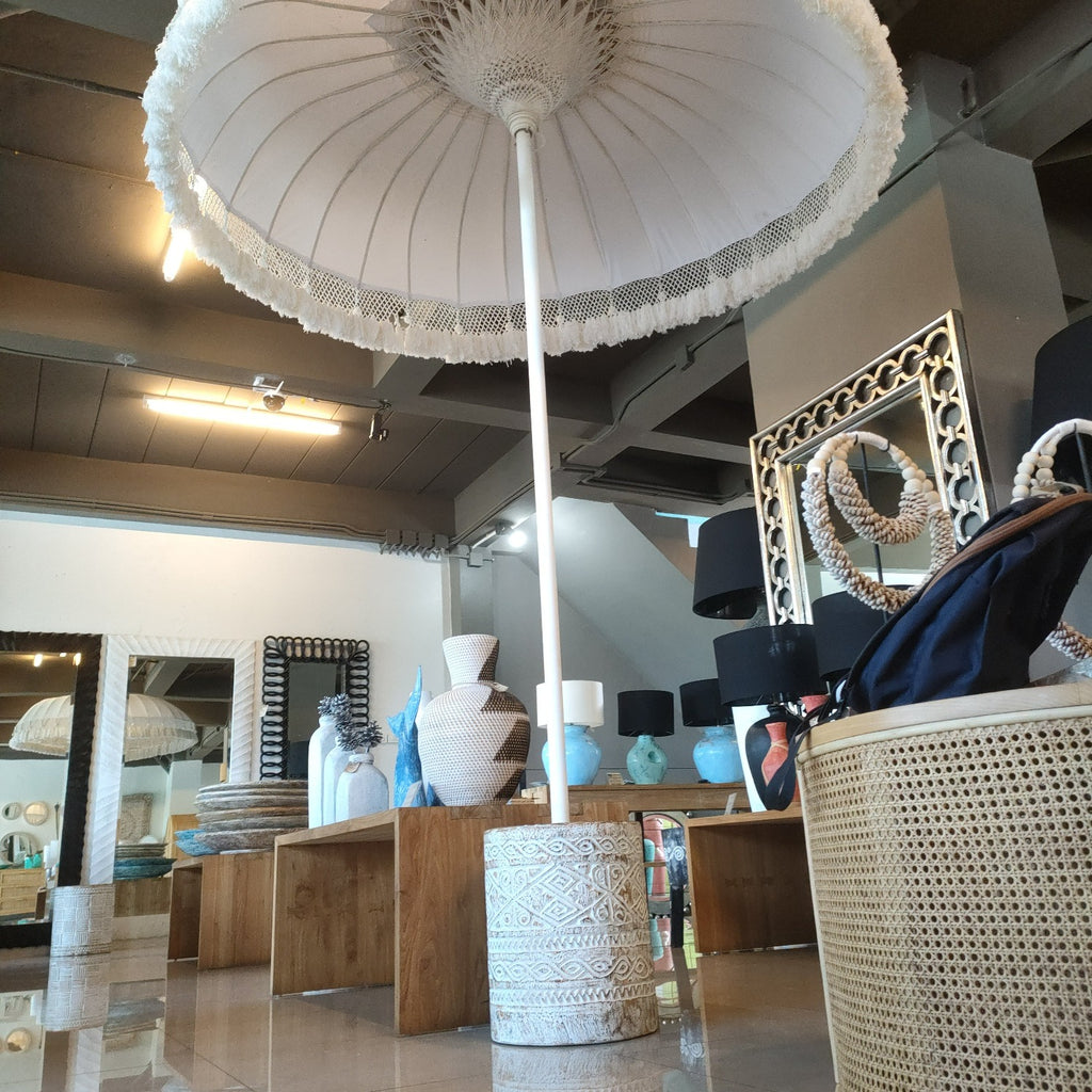 Wooden Umbrella Stand - Phuket 