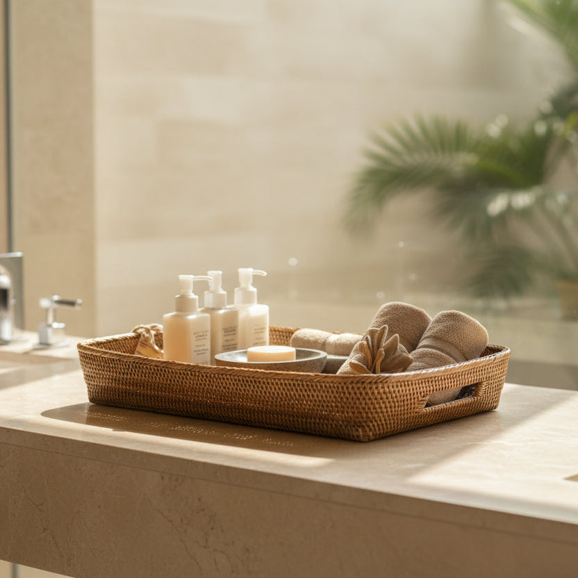 Amenities - Tray - Rattan-Vine