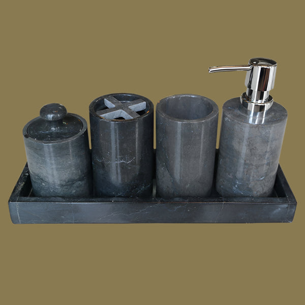 Bathroom Amenities Set - Cylinder Collection