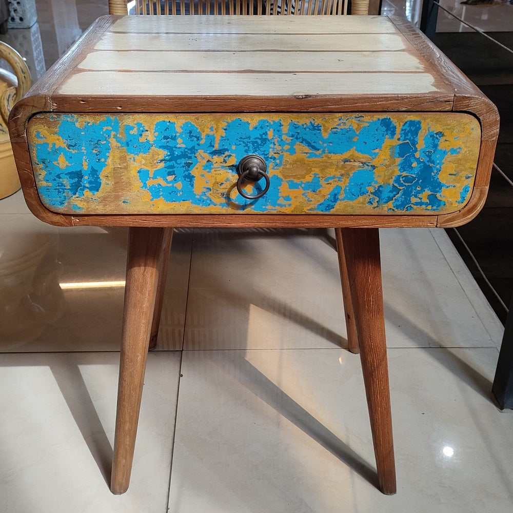 Bedside Table / Boat Wood