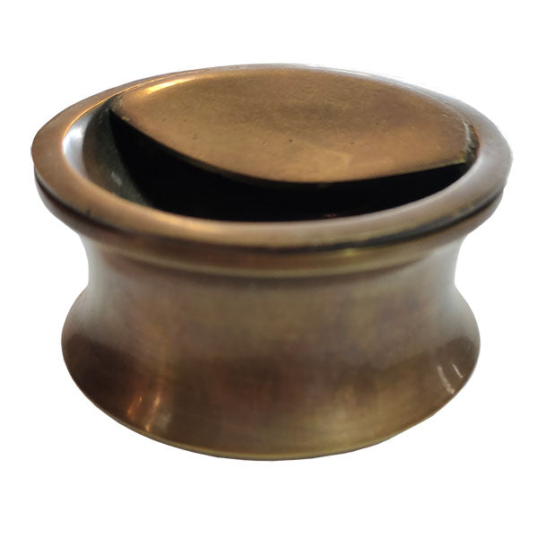 Brass Ashtray / Concave Design